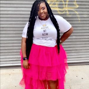 Plus size pink Tutu
